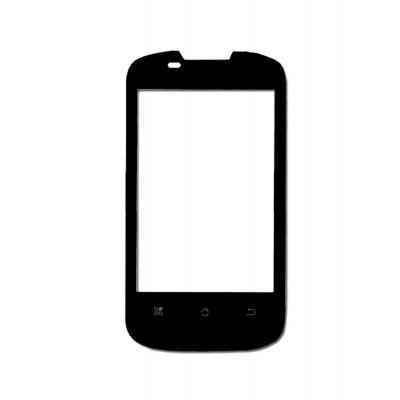 Replacement Front Glass For Micromax A57 Ninja 3 Black By - Maxbhi.com