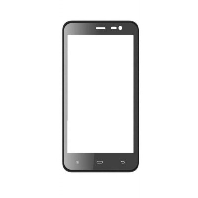 Replacement Front Glass For Phicomm Clue 630 Black By - Maxbhi.com