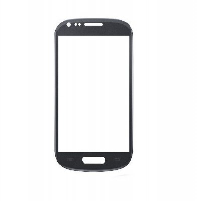 Replacement Front Glass For Samsung Galaxy S3 Mini Ve I8200 Grey By - Maxbhi.com