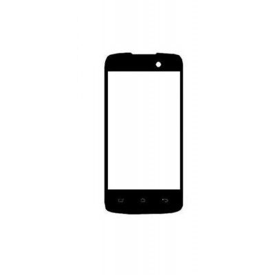 Replacement Front Glass For Xolo A510s Black By - Maxbhi.com