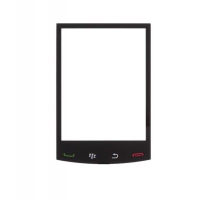 Replacement Front Glass For Blackberry Storm2 9520 Black By - Maxbhi.com