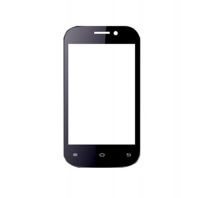 Replacement Front Glass For Iball Andi 3.5kke Genius Black By - Maxbhi.com
