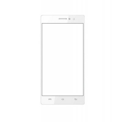 Replacement Front Glass For Lava A88 White By - Maxbhi.com