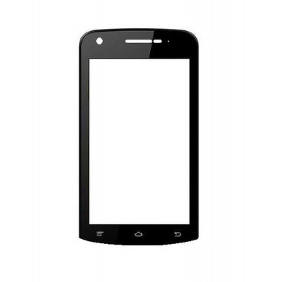 Replacement Front Glass For Celkon A43 Black By - Maxbhi.com