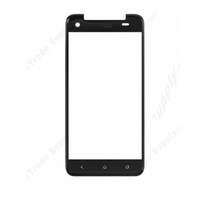Replacement Front Glass For Htc J Butterfly Red By - Maxbhi.com