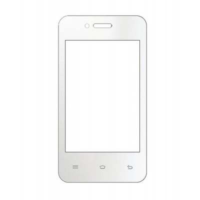 Replacement Front Glass For Karbonn A52 Lite White By - Maxbhi.com