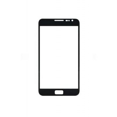 Replacement Front Glass For Samsung Galaxy Note Black By - Maxbhi.com