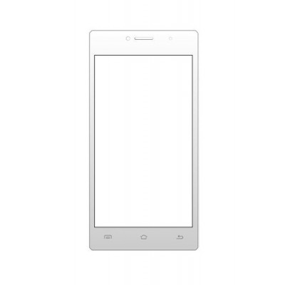 Replacement Front Glass For Spice Smart Flo Poise Mi451 White By - Maxbhi.com