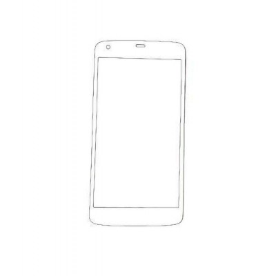 Replacement Front Glass For Tecno M6 Silver By - Maxbhi.com
