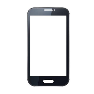 Replacement Front Glass For Iball Andi 5li Black By - Maxbhi.com