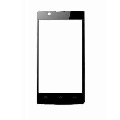 Replacement Front Glass For Intex Cloud 3g Candy Black By - Maxbhi.com