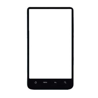 Replacement Front Glass For Htc Inspire 4g Brown By - Maxbhi.com