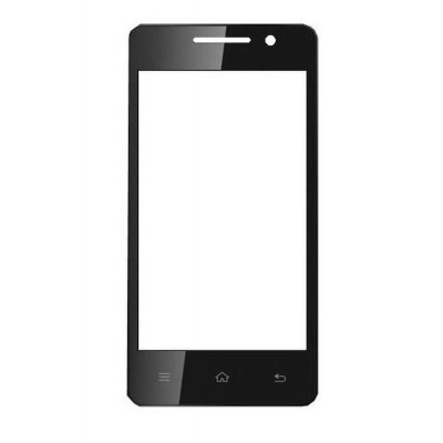 Replacement Front Glass For Intex Aqua Glow Black By - Maxbhi.com