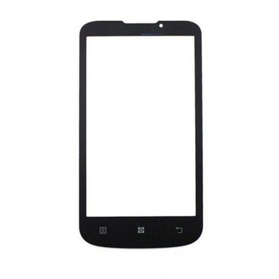 Replacement Front Glass For Lenovo A800 Black By - Maxbhi.com