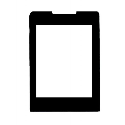 Replacement Front Glass For Samsung C3332 Champ 2 With Dual Sim Black By - Maxbhi.com
