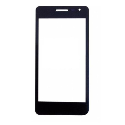Replacement Front Glass For Spice Stellar Virtuoso Mi495 Black By - Maxbhi.com