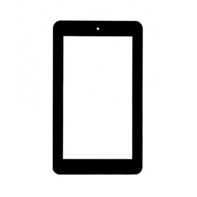 Replacement Front Glass For Hp Slate 7 Silver By - Maxbhi.com