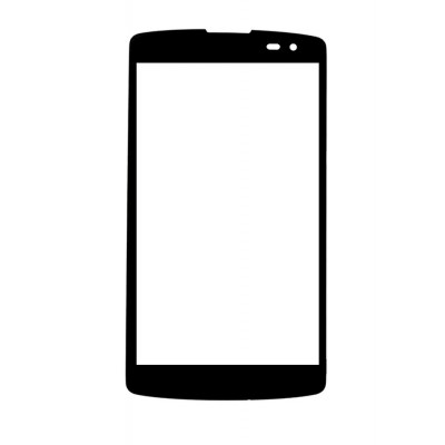 Replacement Front Glass For Lg F60 Black By - Maxbhi.com