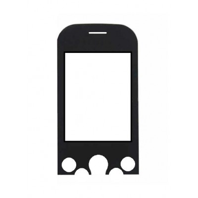 Replacement Front Glass For Lg Intouch Ks360 White By - Maxbhi.com