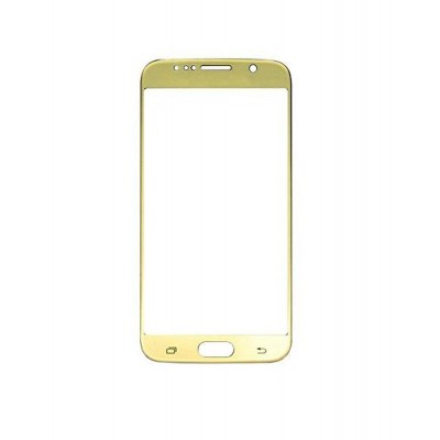 Replacement Front Glass For Samsung Galaxy S6 Cdma Gold By - Maxbhi.com