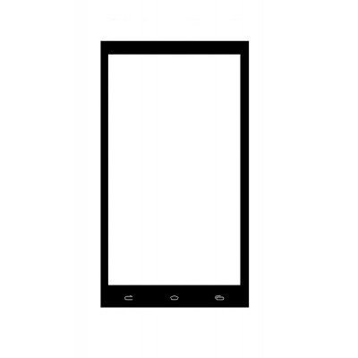 Replacement Front Glass For Spice M6125 White By - Maxbhi.com