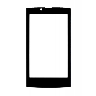 Replacement Front Glass For Spice Xlife Mi404 White By - Maxbhi.com