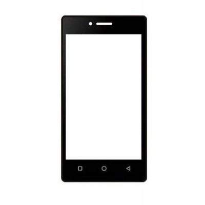 Replacement Front Glass For Zen Ultrafone 303 Elite 2 Black By - Maxbhi.com