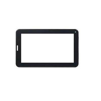 Replacement Front Glass For Datawind Ubislate 7c Plus Black By - Maxbhi.com