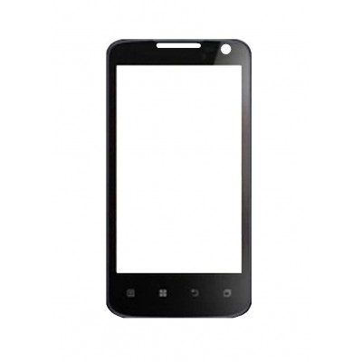Replacement Front Glass For Lenovo S560 Black By - Maxbhi.com