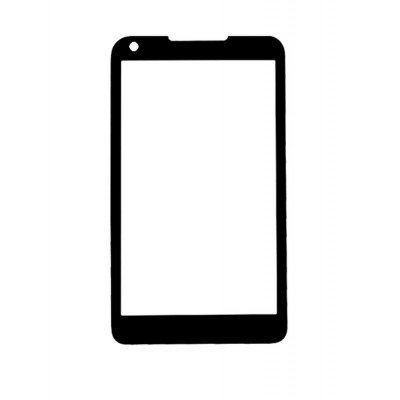Replacement Front Glass For Lenovo S880 Black By - Maxbhi.com