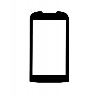 Replacement Front Glass For Samsung S5560 Marvel Black By - Maxbhi.com