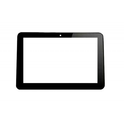 Replacement Front Glass For Spice Mi1010 Stellar Pad Black By - Maxbhi.com