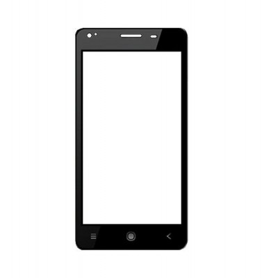 Replacement Front Glass For Videocon Infinium Z51 Nova Plus Grey By - Maxbhi.com