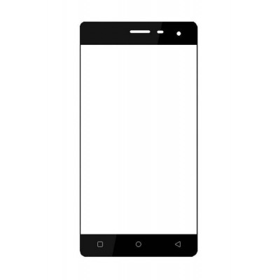 Replacement Front Glass For Celkon Millennia Q599 Ufeel White By - Maxbhi.com