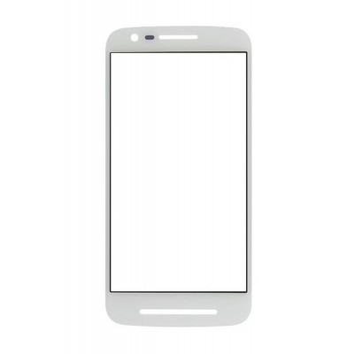 Replacement Front Glass For Moto E3 White By - Maxbhi.com