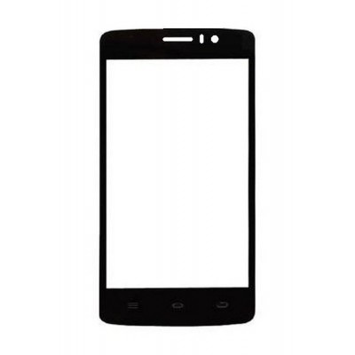Replacement Front Glass For Thl 4000 Black By - Maxbhi.com