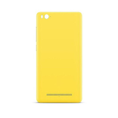 Back Panel Cover For Xiaomi Mi4i 32gb Yellow - Maxbhi.com