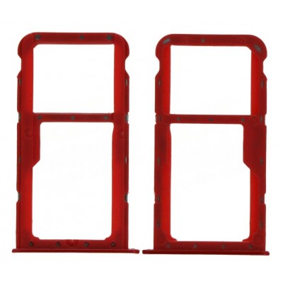 Sim Card Holder Tray For Honor 7x Red - Maxbhi Com