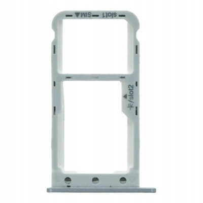 Sim Card Holder Tray For Huawei Y6 Pro 2017 Silver - Maxbhi Com