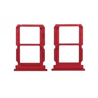 Sim Card Holder Tray For Oneplus 5t Red - Maxbhi Com