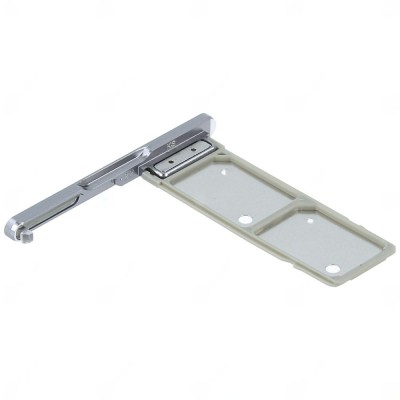 Sim Card Holder Tray For Sony Xperia Xa2 Ultra Silver - Maxbhi Com
