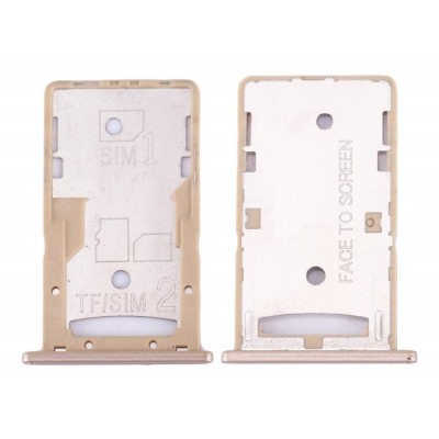 Sim Card Holder Tray For Xiaomi Redmi 4a 32gb Gold - Maxbhi Com