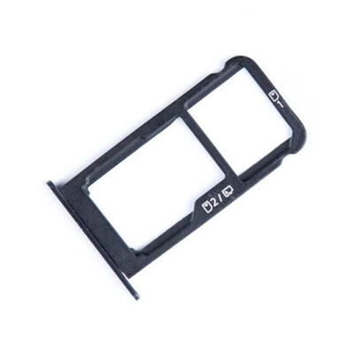 Sim Card Holder Tray For Zte Axon M Black - Maxbhi Com