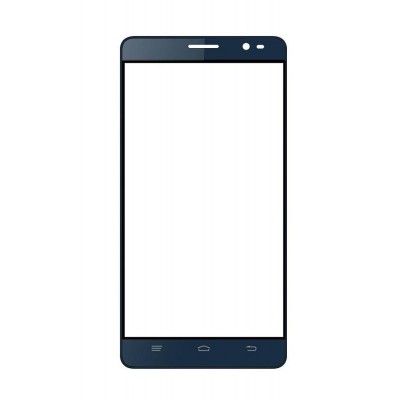 Replacement Front Glass For Intex Aqua Slice Ii Blue By - Maxbhi.com