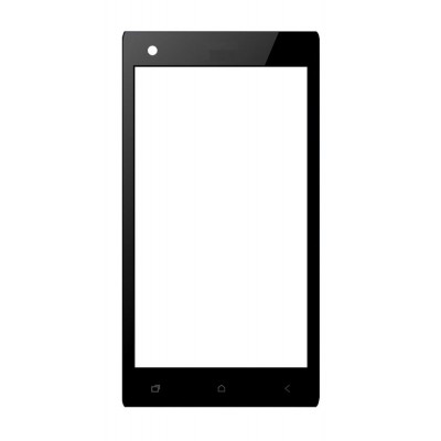 Replacement Front Glass For Jivi Jsp Q56 Black By - Maxbhi.com
