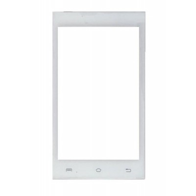 Replacement Front Glass For Lava Iris 100 Lite White By - Maxbhi.com