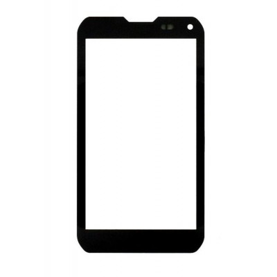 Replacement Front Glass For Motorola Photon Q 4g Lte Xt897 Black By - Maxbhi.com