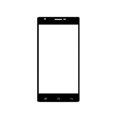 Replacement Front Glass For Iball Andi 5u Platino 1gb Ram White By - Maxbhi.com