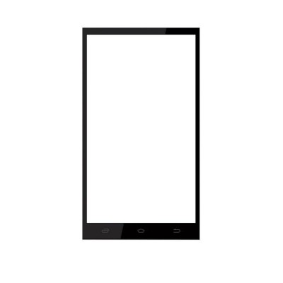 Replacement Front Glass For Spice Xlife Dragon Black By - Maxbhi.com