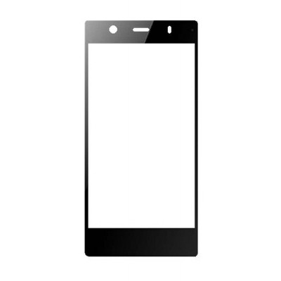 Replacement Front Glass For Videocon Infinium Graphite Black By - Maxbhi.com